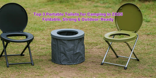 Top 3 Portable Toilets for Camping in 2025 – Foldable & Strong