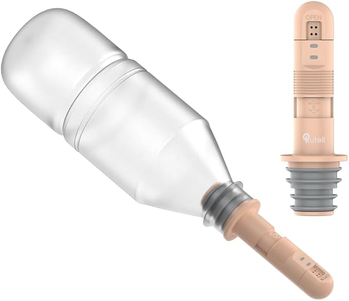 Portable Bidet Sprayer - Handheld, Powerful Spray, Fits Bottleneck 21-25mm Water Bottles - Ideal for Women & Children - ABS Material - Compact & Lightweight (500g)
