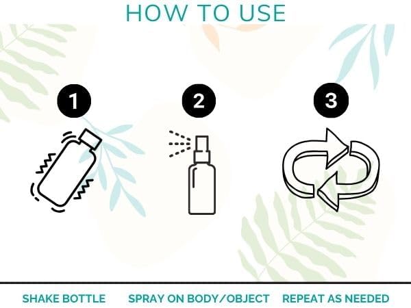 Anti-Bug Spray DEET-Free – Organic, 2-Pack All-Natural Bug Spray Made with Nourishing Essential Oils – Bug Repellent for Babies, Kids, Adults, Camping, & More by Mambino Organics, 8oz