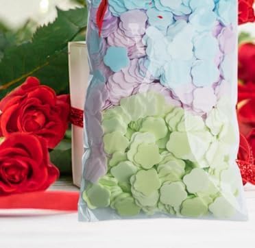 1000 Sheets Colorful Portable Disposable Paper Soap Portable Travel Hiking Washing Hand Bath Toiletry Paper Soap Sheets Portable Gentle Soap Papers for Soap Fragrance Hand Wash