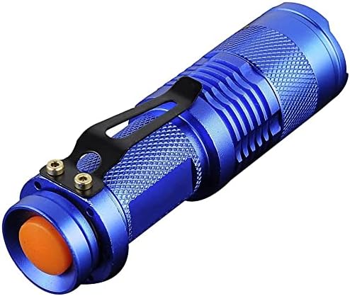 3 Modes LED Flashlight Torch Tactical Lamp Mini Q5 Light for Camping Hiking Emergency (color-5 pack)