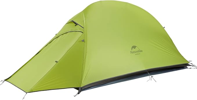 Naturehike Cloud-Up 1 Person Tent, Lightweight Backpacking Tents for One Man, Waterproof Ultralight One Person Tent for Camping Hiking Backpacking