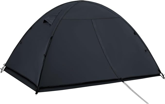 Ultralight Double Layer Waterproof 1/2 Person 4 Season Backpacking Dome Tent – Easy Setup Outdoor Essenssial Gear for Camping, Hiking, Hunting and Mountaineering