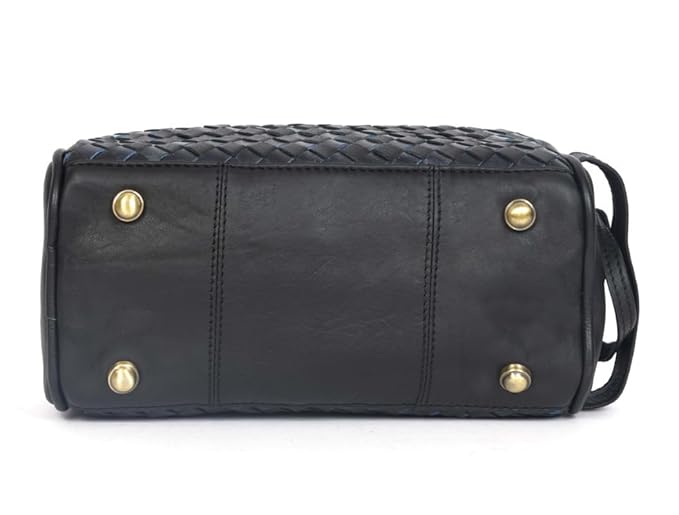 10" Premium Leather Toiletry Travel Pouch With Waterproof Lining | King-Size Handcrafted Vintage Dopp - Kit, Gift for Father's Day By Aaron Leather Goods (Black)
