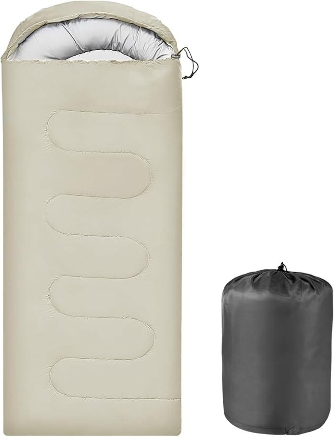 OBTANIM Sleeping Bags Portable Waterproof Camping Sleeping Bag for Adults Kids 4 Seasons Cold Weather or Warm Backpacking Hiking Mountaineering Indoor Outdoor Use