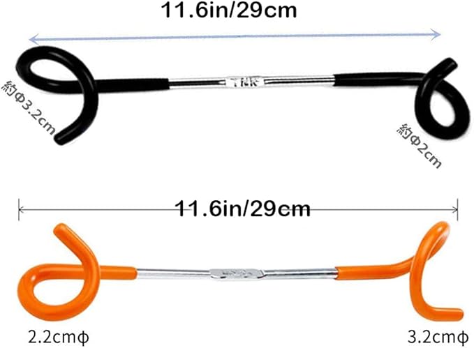 4 Pack Camping Lantern Hooks Hangers 11.6in Stainless Steel Tent Light Hangers Outdoor Lamp Hanger Non-Slip for Camping Hiking