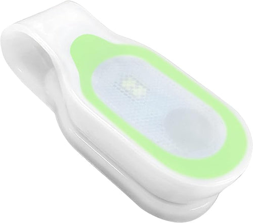 Nurse Nightshift Hands Free Lightweight Emergency LED Flashlight Clip on Flashlight Suitable for Walking Running Pets Outdoor Emergency(green)