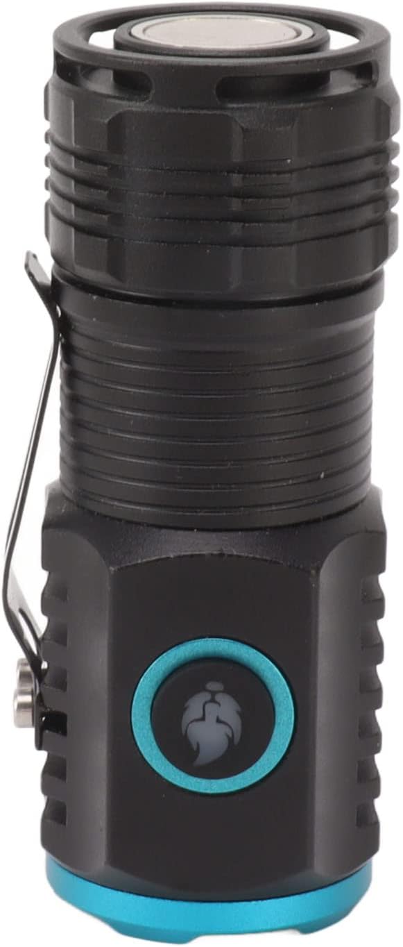 Flashlight Mini Powerful Flashlight High Luminous Flux 2000lm Bright USB C Rechargeable Best Tactical Torh LED 6 Modes IPX4 Waterproof Tail Magnet