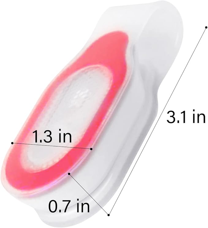 Nurse Accessories for Work,Night Light Nurse Nightshift Hand Free LED Flashlight Clip On to Clothing,Magnetic Flashlight for Walking Running Pets Outdoors Emergency(2 Extra Battery)