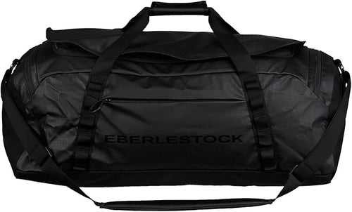 Eberlestock Hyllus Duffel Bag for Men - Durable, Water-Resistant, Small Men's Duffle Bag with Zipper Pockets, Ideal for Travel & Gym, Tactical Gear Bag, Hunting, Fishing, Camping - Black, 65L