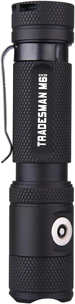 PowerTac M6G3TRADESMAN: Tradesman M6 G2 2030 Lumen Magnetic Charging EDC