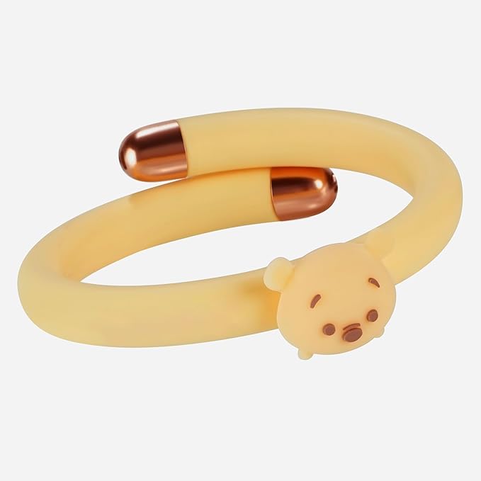 Mosquito Repellent Bracelets for Kids & Toddlers, Reusable Natural Bug Insect Repellent Bands, Waterproof DEET Free Wristband for Outdoor Camping Traveling Essentials (Yellow)