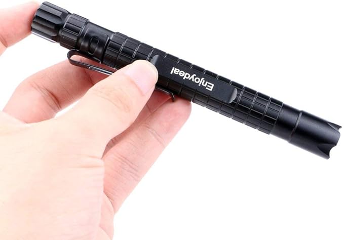 5PCS LED Pen Light Flashlight Ultra Slim 1000LM Penlight Waterproof Pocket Flashlight for Indoor Outdoor Inspection Work Repair and Emergency 5.5inch