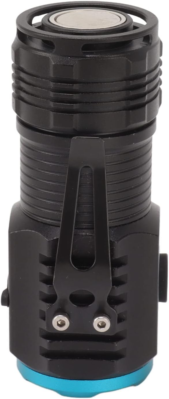 Flashlight Mini Powerful Flashlight High Luminous Flux 2000lm Bright USB C Rechargeable Best Tactical Torh LED 6 Modes IPX4 Waterproof Tail Magnet