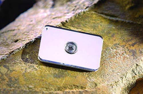 ust StarFlash Floating Signal Mirror with Compact, Lightweight Design, Targeting Star and Lanyard for Hiking, Camping, Backpacking and Emergency Situations