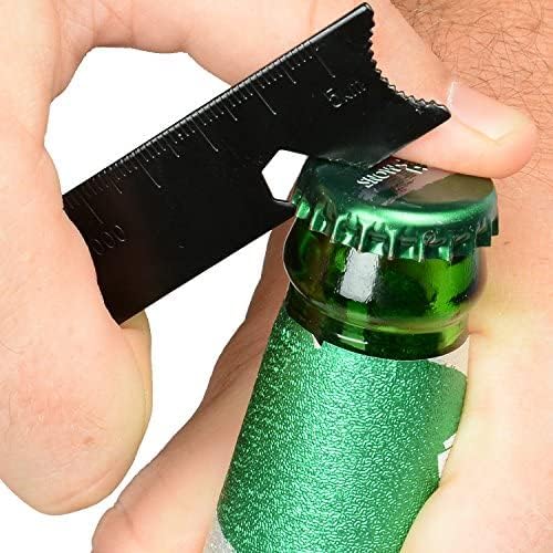 The Friendly Swede Ferro Rods, Fire Starter Survival Tool, Firestarter, Flint and Steel Fire Starter Kit & Bottle Opener, Camping Tools, Ferro Rod Fire Starter with Wooden Handle (Wood Grain)