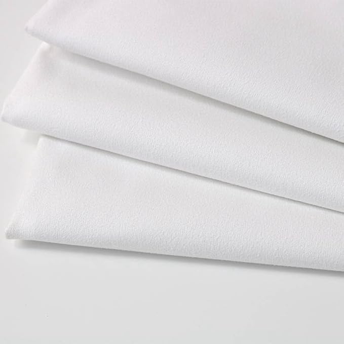 Microfiber Quick Dry Bath Camping Towel 2 Pack White Absorbent, Sand Free, Soft, Thin Lightweight Sports Travel Towels with Bag for Women Men and Kids