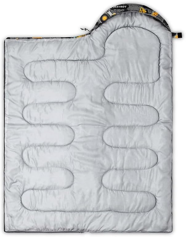 Kids Sleeping Bag for Boys Girls,Western Cowboy Print-Lightweight Warm Portable Outdoor Indoor-Waterproof Cold Weather Resistant Sleeping Bag for Camping Hiking