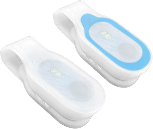Nurse Nightshift Hands Free Lightweight Emergency LED Flashlight Clip on Flashlight Suitable for Walking Running Pets Outdoor Emergency(2PCS)