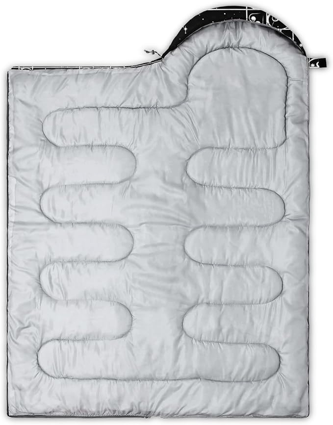 CVHOUSE Camping Sleeping Bags,3 Season Warm & Cool Weather,Lightweight,Waterproof Sleeping Bags for Adults & Kids,Traveling,and Outdoors,Camping Gear Equipment