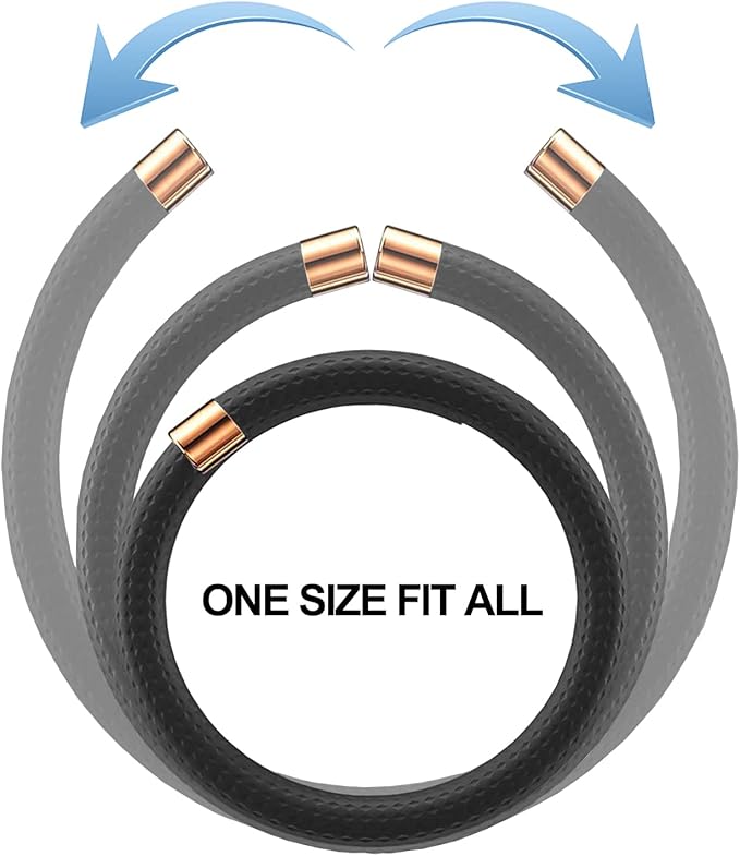 Mosquito Repellent Bracelets 1 Pack, Silicone Mosquito Repellent Bands with 10 Pack Replacement Cores, DEET Free Mosquito Wristbands Safe for Adults and Kids Indoor Outdoor Camping Protection (Black)