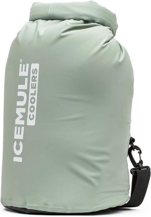 ICEMULE Classic Collapsible Sling Strap Cooler Hands Free, 100% Waterproof, Floats, 24+ Hours Cooling, Soft Sided Cooler for the Beach, Concerts, Traveling, RV-ing, Hiking, Kayaking, Camping & Fishing