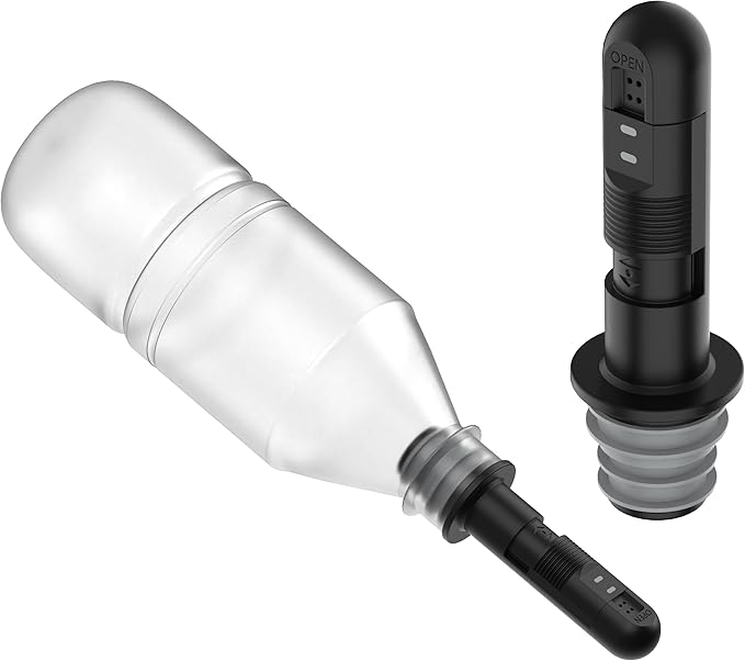 Portable Bidet Sprayer - Handheld, Powerful Spray, Fits Bottleneck 21-25mm Water Bottles - Ideal for Women & Children - ABS Material - Compact & Lightweight (500g)