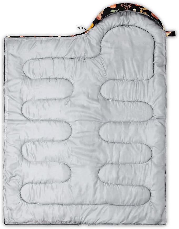 CVHOUSE Camping Sleeping Bags,3 Season Warm & Cool Weather,Lightweight,Waterproof Sleeping Bags for Adults & Kids,Traveling,and Outdoors,Camping Gear Equipment
