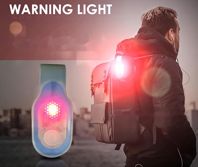 Lumify Light for Nurses,Night Light Nurse Nightshift Hand Free LED Flashlight Clip On to Clothing,Magnetic Flashlight for Walking Running Pets Outdoors Emergency (2 Extra Battery)