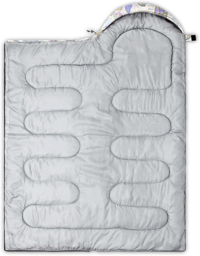 CVHOUSE Camping Sleeping Bags,3 Season Warm & Cool Weather,Lightweight,Waterproof Sleeping Bags for Adults & Kids,Traveling,and Outdoors,Camping Gear Equipment
