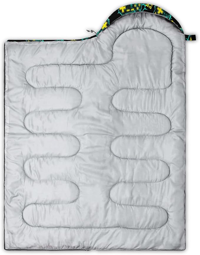 BSNTHO Camping Sleeping Bags,3 Season Warm & Cool Weather,Lightweight,Waterproof Sleeping Bags for Adults & Kids,Traveling,and Outdoors,Camping Gear Equipment