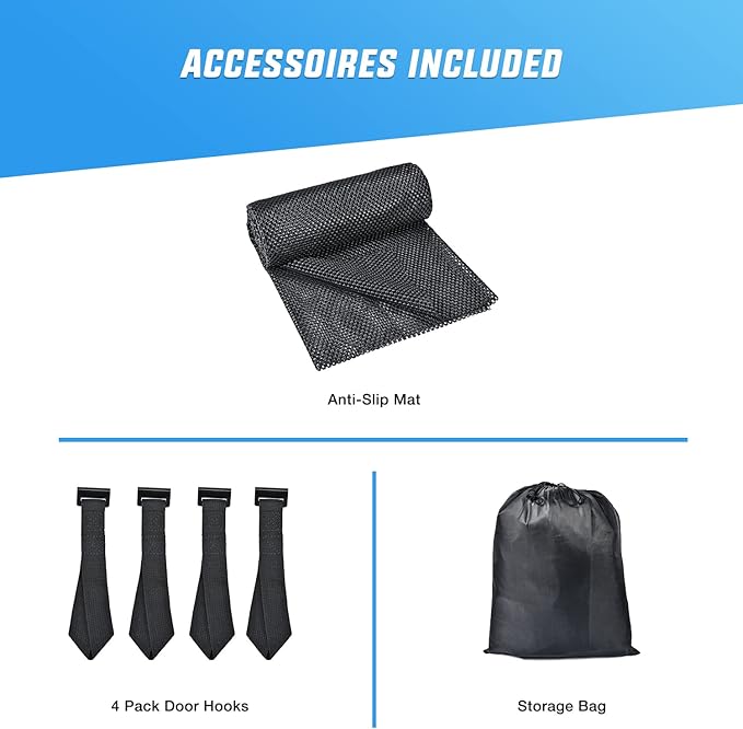 Nilight Car Roof Bag 21 Cubic Feet Waterproof Rooftop Cargo Carrier,Suitable for All Vehicle with/Without Rack - Waterproof Zip,Reflective Strip,Anti-Tear 840D PVC, with Anti-Slip Mat