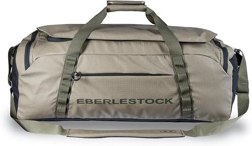 Eberlestock Hyllus Duffel Bag for Men - Durable, Water-Resistant, Small Men's Duffle Bag with Zipper Pockets, Ideal for Travel & Gym, Tactical Gear Bag, Hunting, Fishing, Camping - Dry Earth, 65L