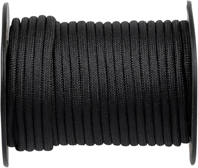 West Coast Paracord 100, 50 Feet 550 Lb. Paracord Parachute Rope Great for Outdoors Camping, Storage Kayak Utility Spool Many Colors