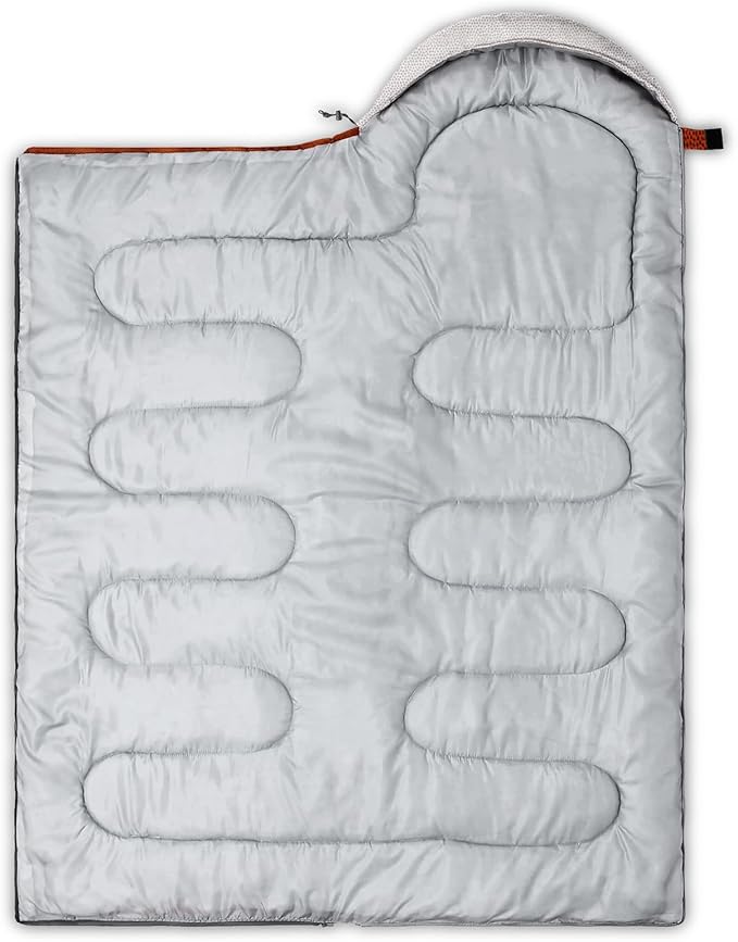 BSNTHO Camping Sleeping Bags,3 Season Warm & Cool Weather,Lightweight,Waterproof Sleeping Bags for Adults & Kids,Traveling,and Outdoors,Camping Gear Equipment