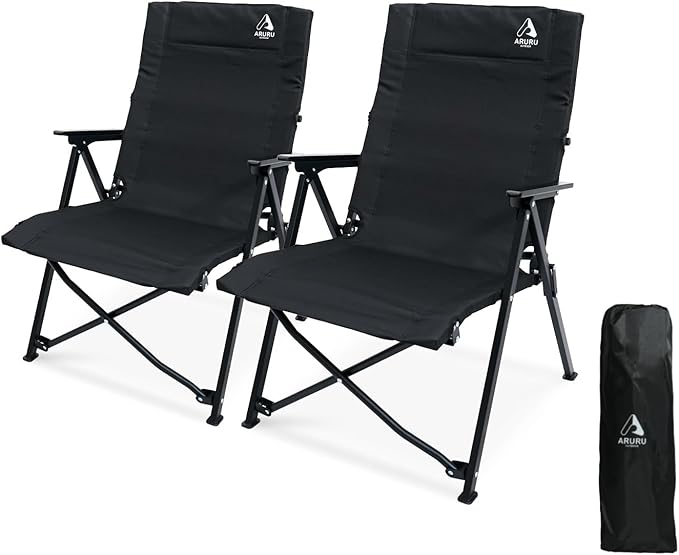 Folding Camping Chair, Portable Outdoor Lawn Chairs for Adults Heavy Duty for Beach, Fishing,Picnic,Concert Sports, Collapsible Camp Chairs