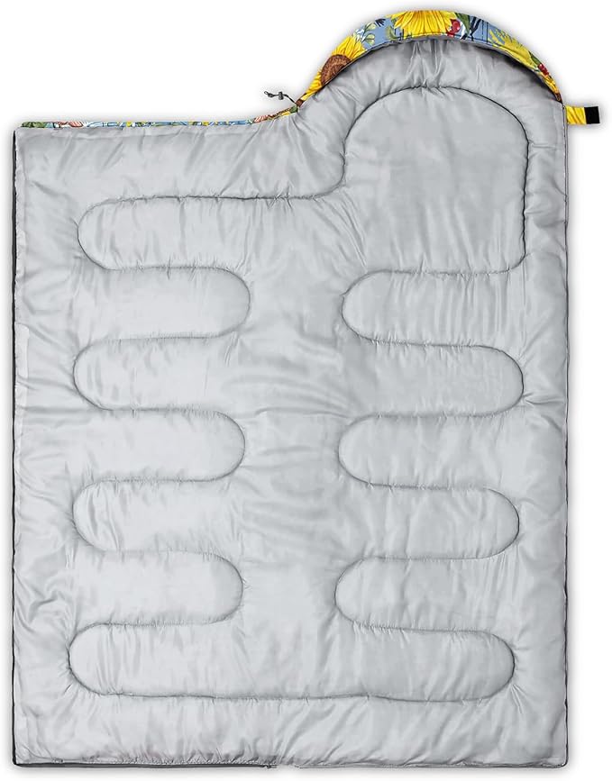 BSNTHO Camping Sleeping Bags,3 Season Warm & Cool Weather,Lightweight,Waterproof Sleeping Bags for Adults & Kids,Traveling,and Outdoors,Camping Gear Equipment