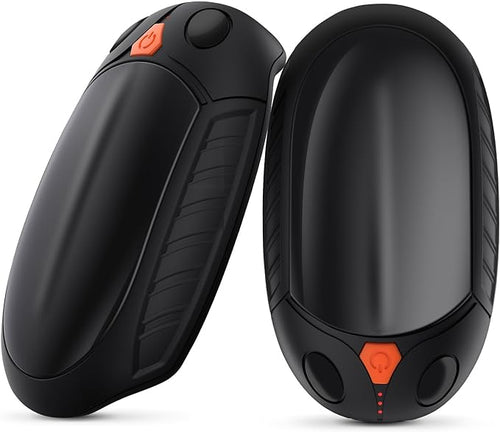 Hand Warmers Rechargeable 2 Pack, AI Temperature Control Pocket Size Electric Handwarmers, Quick Charge Portable Hand Warmer Great Gift for Christmas Outdoors, Hunting, Golf, Camping