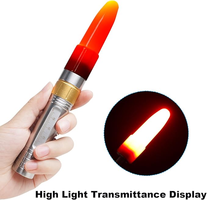 PATIKIL Flashlight Diffuser Caps Set, 2 Pcs PC Plastic Wear-Resistant Flashlight Signal Wand for Most LED Flashlights, White Red