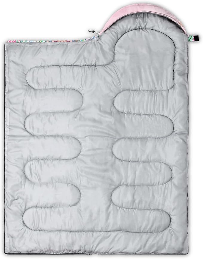 CVHOUSE Camping Sleeping Bags,3 Season Warm & Cool Weather,Lightweight,Waterproof Sleeping Bags for Adults & Kids,Traveling,and Outdoors,Camping Gear Equipment