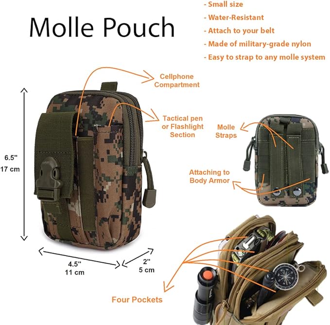 Survival Kit with First Aid and Tactical Tools, Camping Gear, Survival Gear - Gift for Men