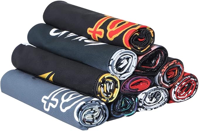 LAFROI 2-Pack Cooling Quick Dry Sports Towel Time Manager 39x19.5-inch