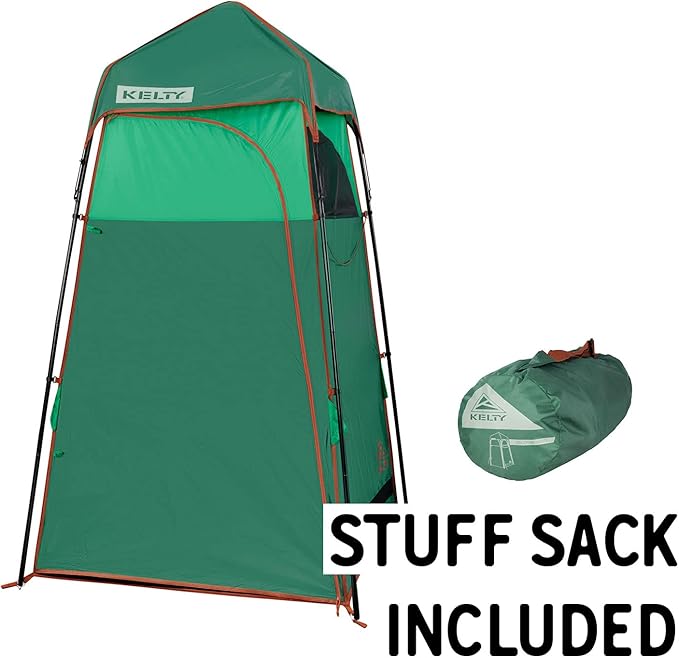 Kelty Discovery H2GO Privacy Shelter, Campsite Shower and Changing Shelter, Zippered Entry, Steel Pole Frame, Freestanding