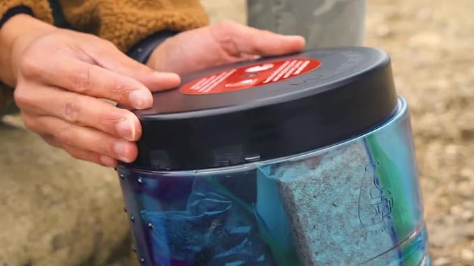 Bear Canister for Backpacking. 4 Sizes: BV500, BV475, BV450, BV425. Bear Resistant Food Container for Camping, Hiking, Fishing, Canoeing, Hunting, bikepacking. Bear Vault is Bear Safe!