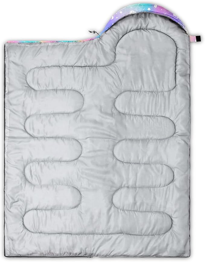 BSNTHO Camping Sleeping Bags,3 Season Warm & Cool Weather,Lightweight,Waterproof Sleeping Bags for Adults & Kids,Traveling,and Outdoors,Camping Gear Equipment
