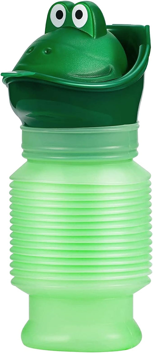 Scalable Emergency Urinal, 600ml Portable Toilet for Car, Portable Mini Outdoor Camping Travel Shrinkable Personal Mobile Toilet Potty Pee Bottle for Kids Adult