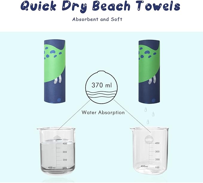 Your Choice Microfiber Beach Towels, Sand Free Beach Towel, Quick Dry Beach Towel, Extra Large Beach Towels for Adults, Kids (67x35 Inch, 60x30 Inch), Travel Towel, Camping Towel