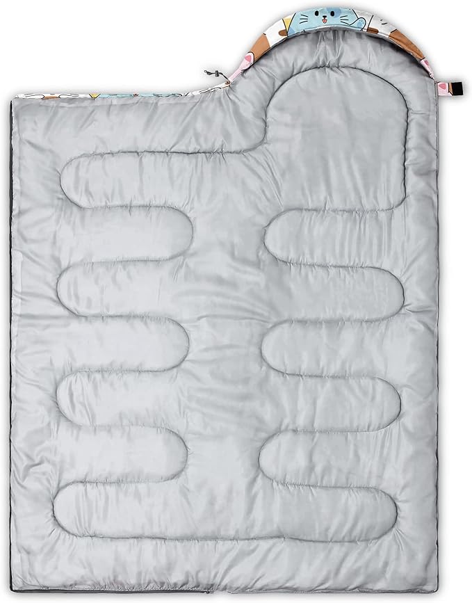 BailiPromise Camping Sleeping Bags,3 Season Warm & Cool Weather,Lightweight,Waterproof Sleeping Bags for Adults & Kids,Traveling,and Outdoors,Camping Gear Equipment