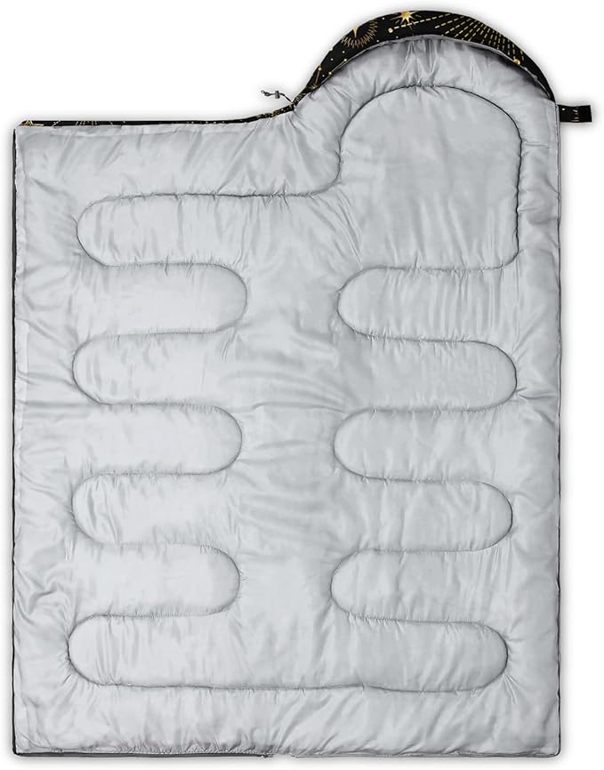 CVHOUSE Camping Sleeping Bags,3 Season Warm & Cool Weather,Lightweight,Waterproof Sleeping Bags for Adults & Kids,Traveling,and Outdoors,Camping Gear Equipment
