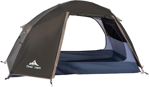 ThreeBears 2-Person Camping Tent, Waterproof & Windproof Lightweight Backpacking Tent for Hiking, Camping, Mountaineering & Travel - Durable & Easy Setup